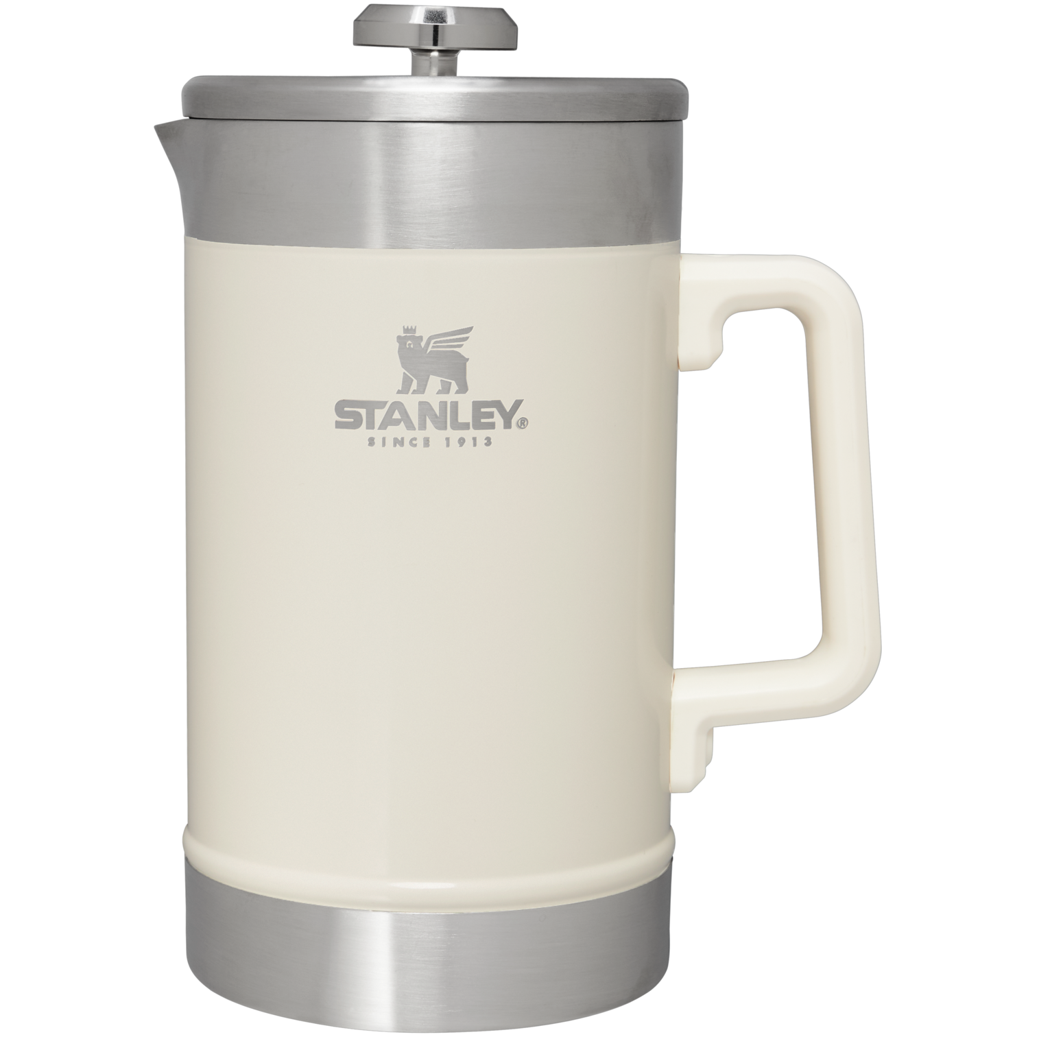 Stanley Stainless Steel Stay Hot French Press in Cream Gloss