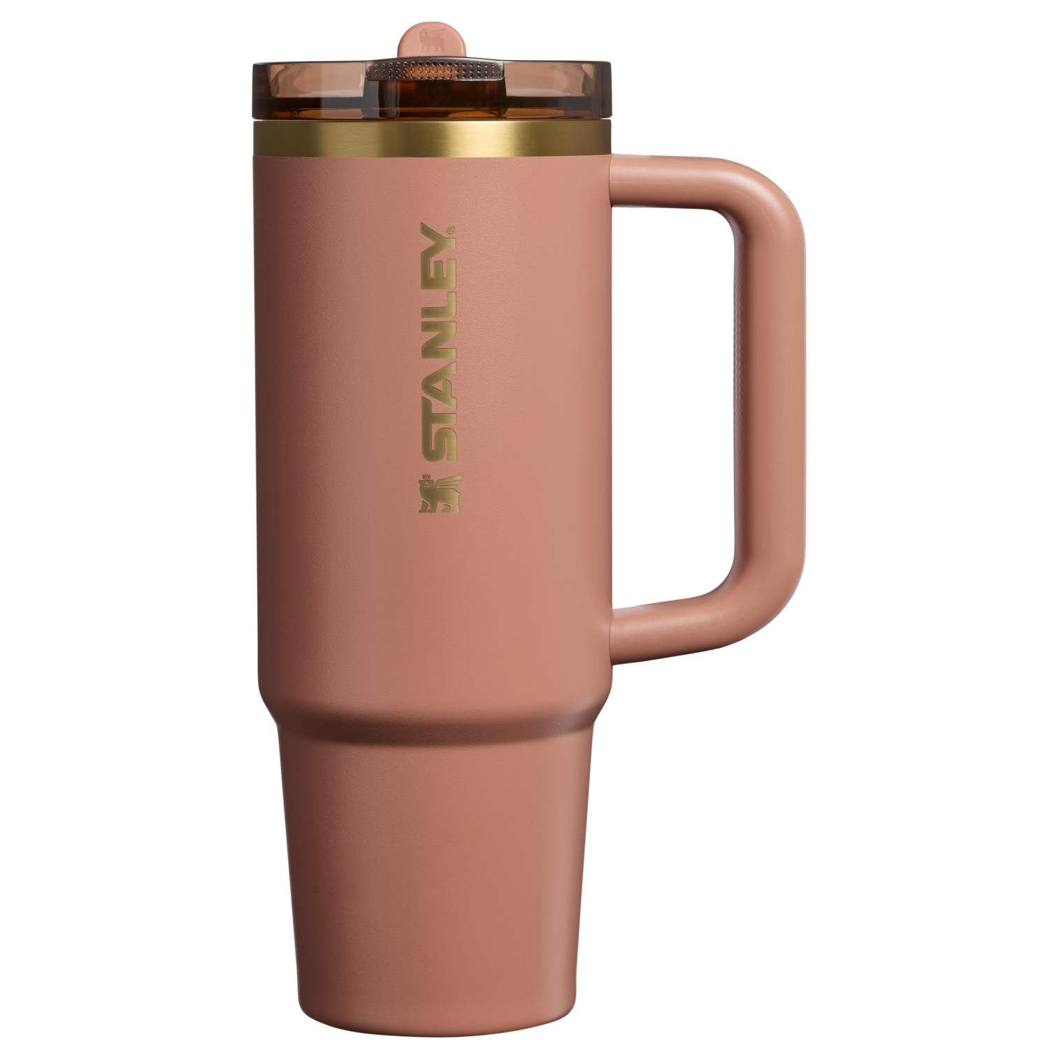 Stanley Quencher 30 OZ ProTour Flip Straw Stainless Steel Tumbler In Mocha Latte Brown