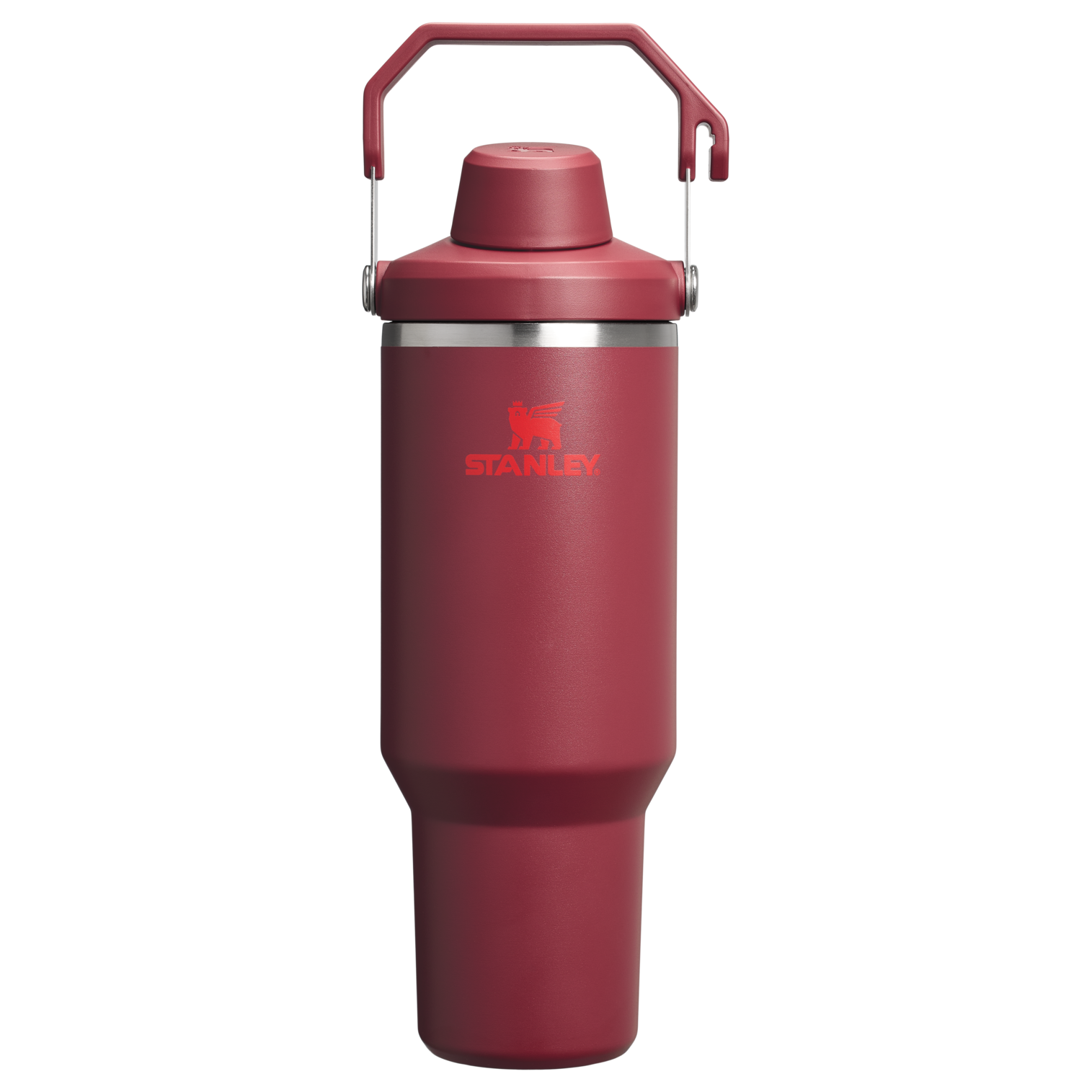 Stanley 40 OZ IceFlow Fast FLow Tumbler In Cranberry Red