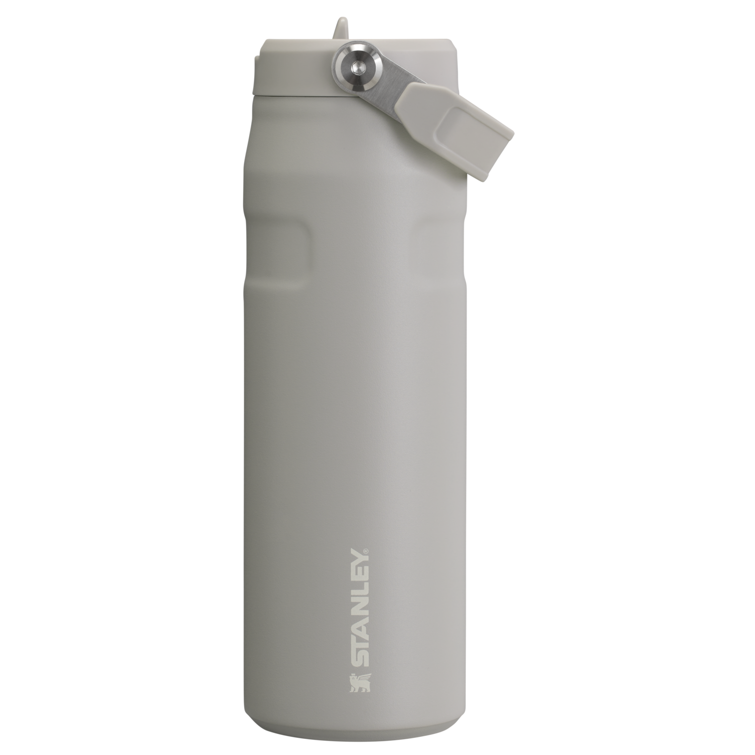 Stanley Ice Flow Aerolight Water Bottle With Flip Straw 24 Oz In Ash Grey