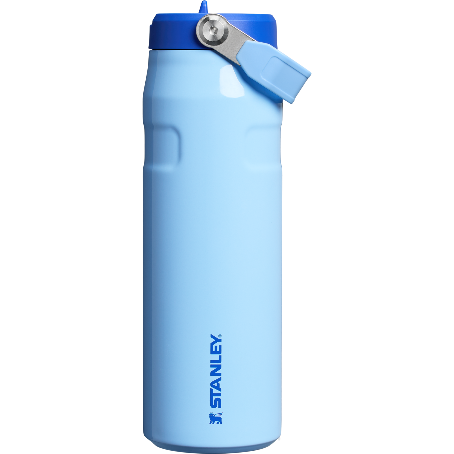 Stanley 24 OZ IceFlow Aerolight Stainless Steel Water Bottle In Cornflower Blue From The Oasis Collection
