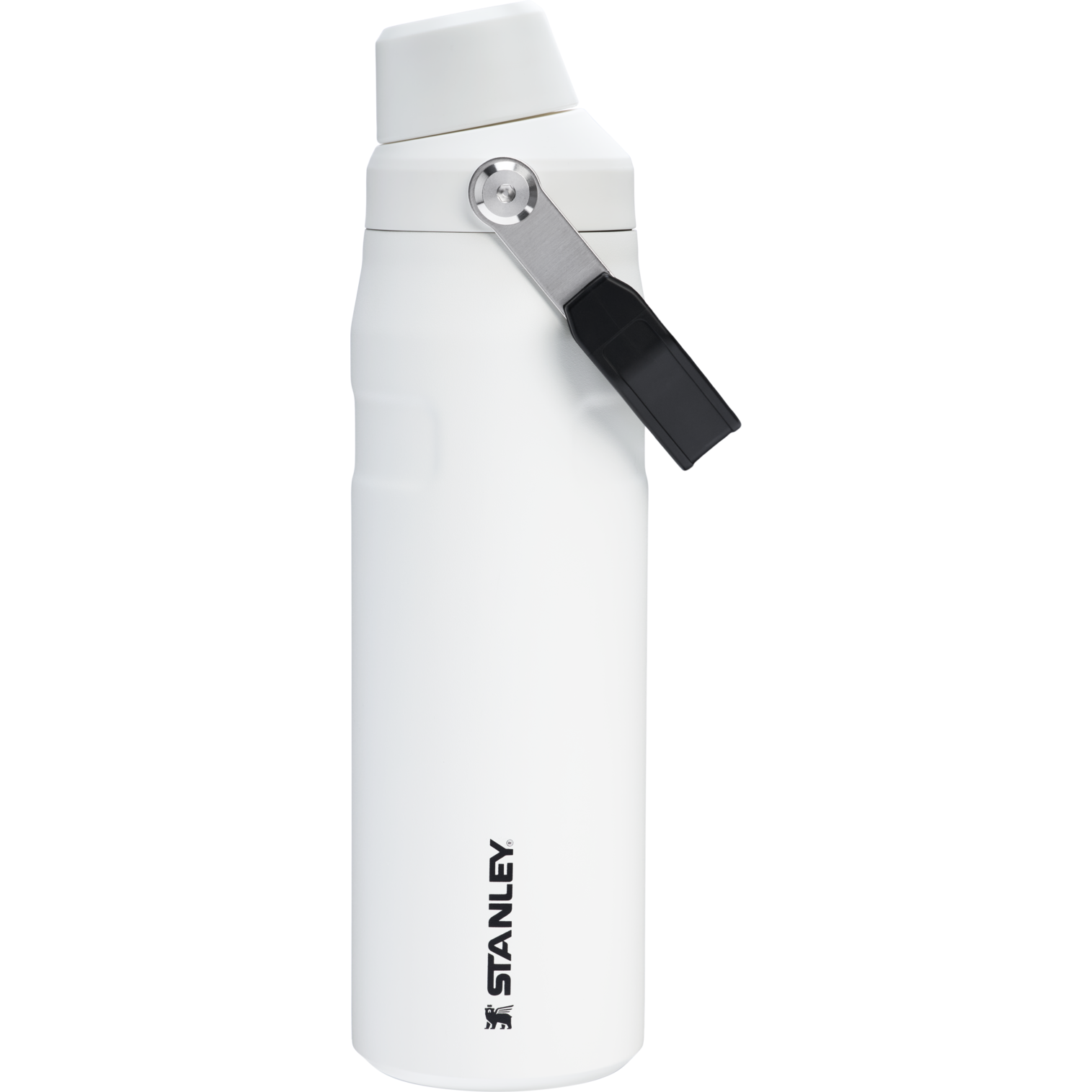 Stanley IceFlow Water Bottle with Fast Flow Lid 24 OZ In Chalk White