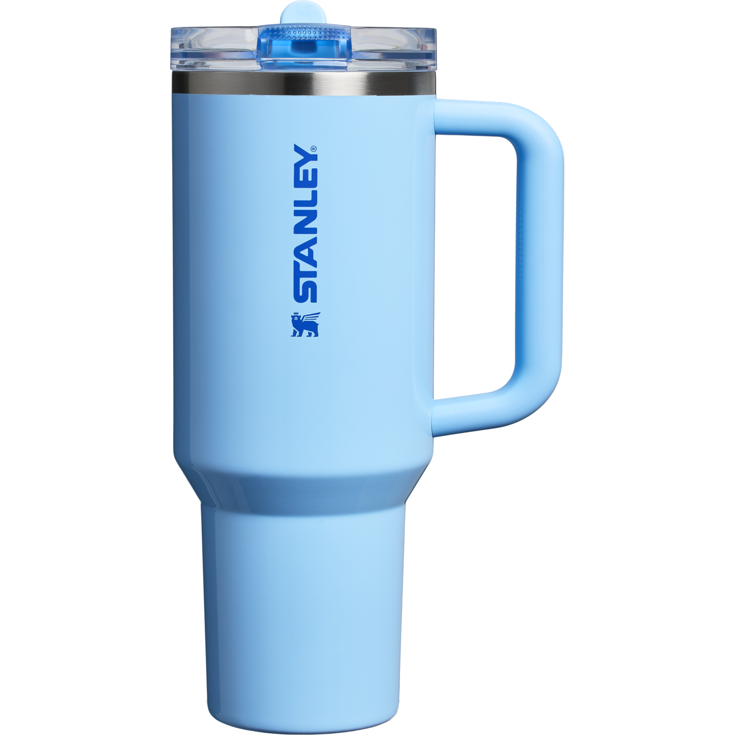 Stanley 40 OZ Quencher Flip Straw ProTour Stainless Steel Tumbler In Royal Blue From The Oasis Collection