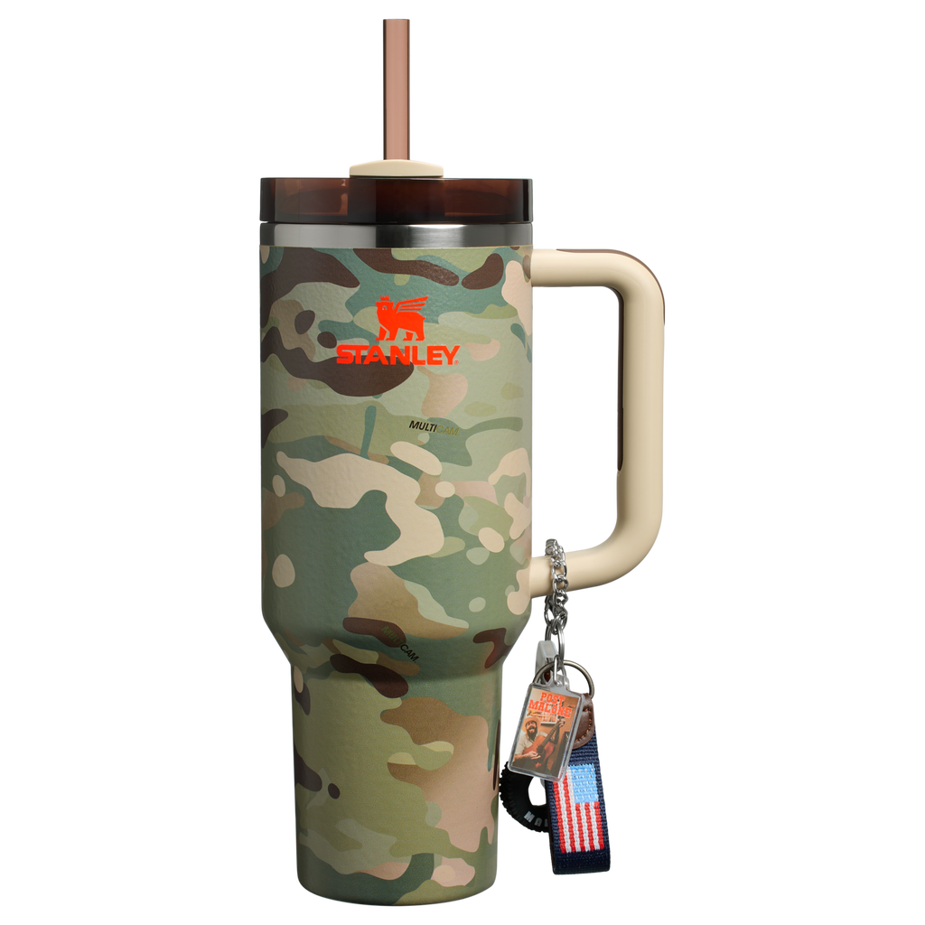 Stanley x Post Malone Collab 40 OZ Stanley Tumbler Cup In Multi Camo