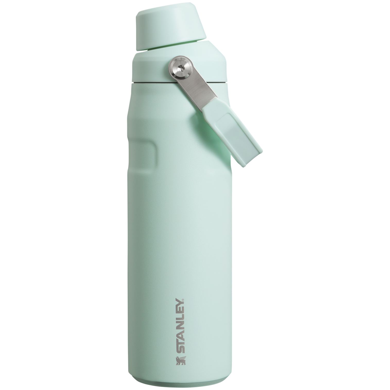 Stanley 244 OZ Aerolight IceFlow Water Bottle With Fast Flow Lid In Mint Green