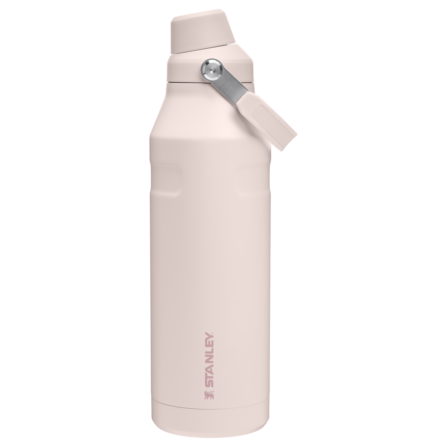 Stanley IceFlow Aerolight Water Bottle With Fast flow lid in rose quartz pink