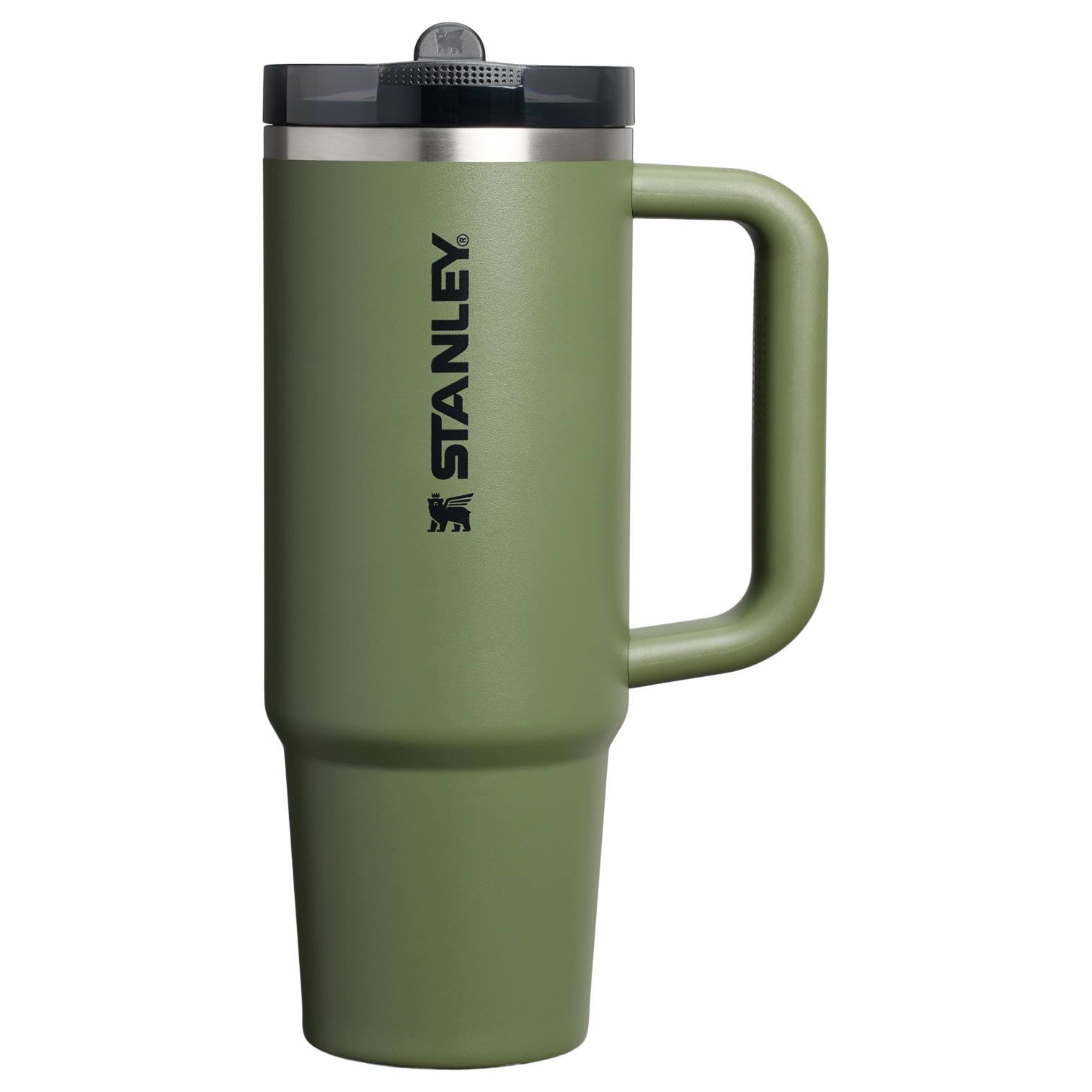 Stanley 30 OZ Quencher Flip Straw ProTour Tumber In Dried Pine Green