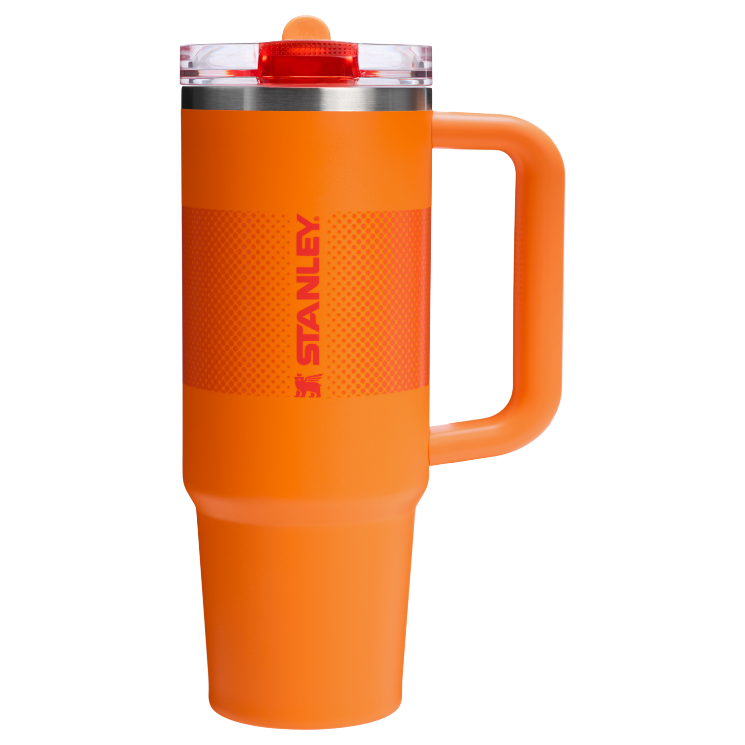 Stanley 30 OZ Quencher ProTour Flip Straw Tumbler In Goldenrod Orange